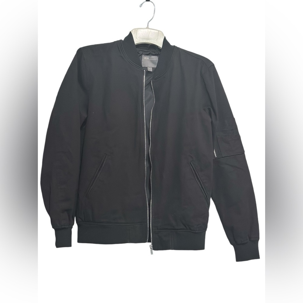 ASOS Black Bomber Jacket